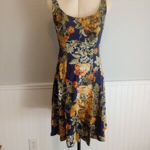 Nine West Floral Dress with Boning
